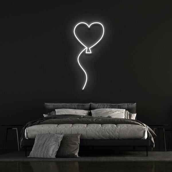 love balloon neon sign