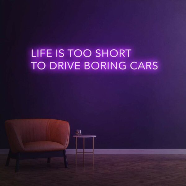 life is too short to drive boring cars