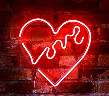 love neon sign